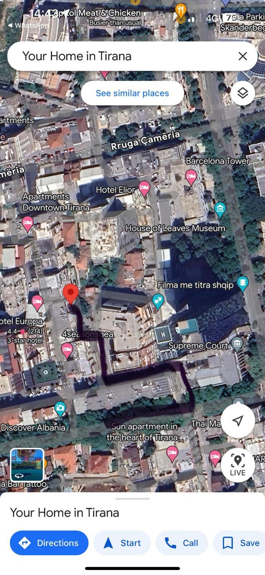 Your Home In Тирана Екстер'єр фото